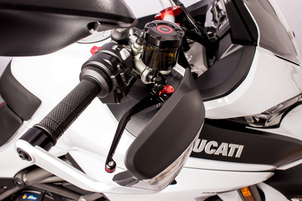 Gilles MPL brake lever fitted to a motorcycle