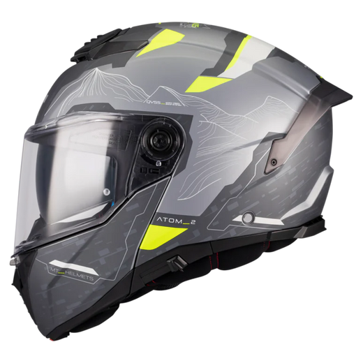 MT-Helmets Atom 2 SV Highlands E2 Flip-Up Helmet – Matt