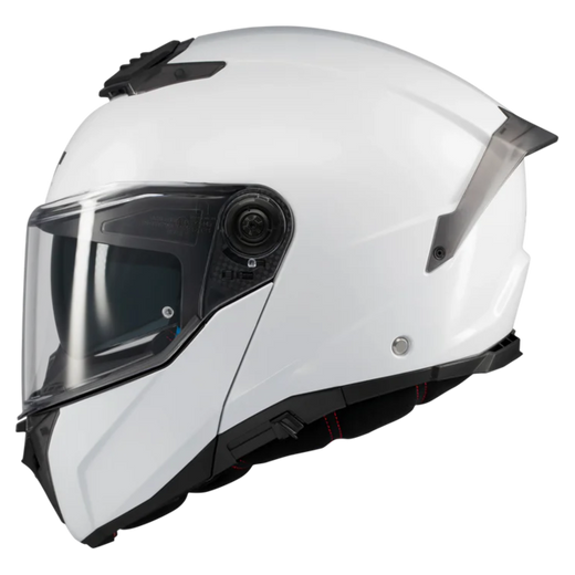 MT-Helmets Atom 2 SV Pure A0 Flip-Up Helmet – Gloss White