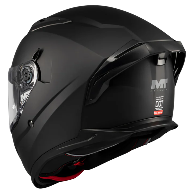 MT-Helmets Braker SV Pure A1 Full-Face Helmet – Matt Black – view 8