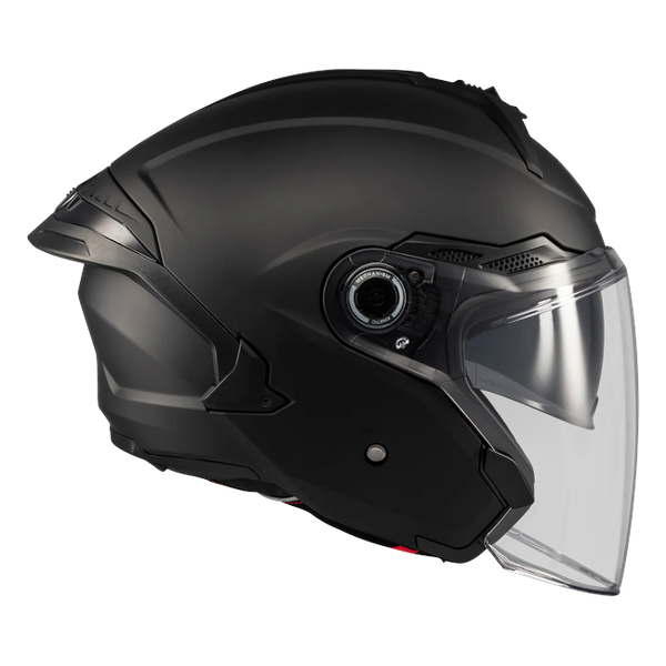 MT-Helmets Cosmo SV Pure A1 Jet Helmet – Matt Black