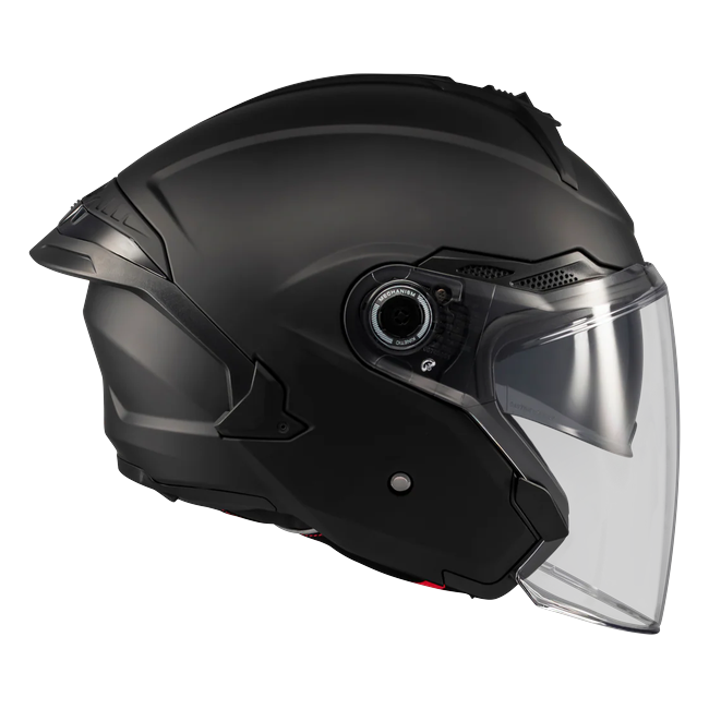MT-Helmets Cosmo SV Pure A1 Jet Helmet – Matt Black