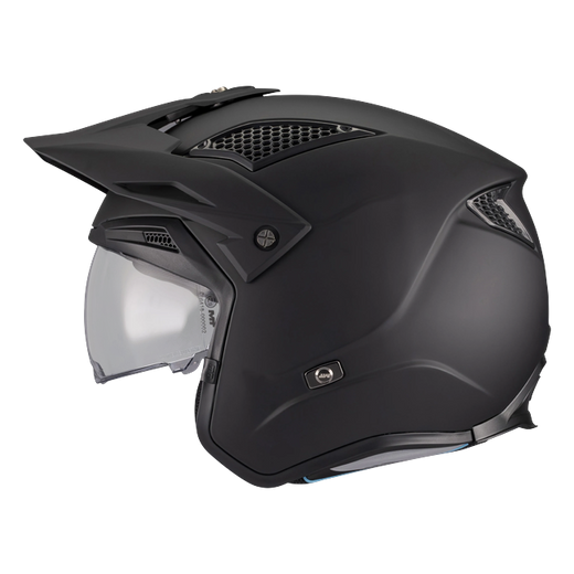 MT-Helmets District SV S Pure A1 Trail Helmet – Matt Black