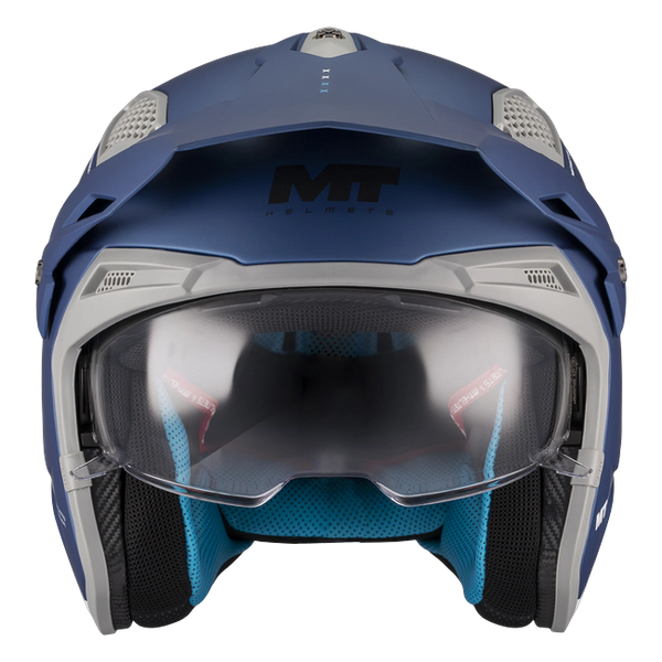MT-Helmets District SV S Soul C7 Trail Helmet – Matt Dark Blue – front view