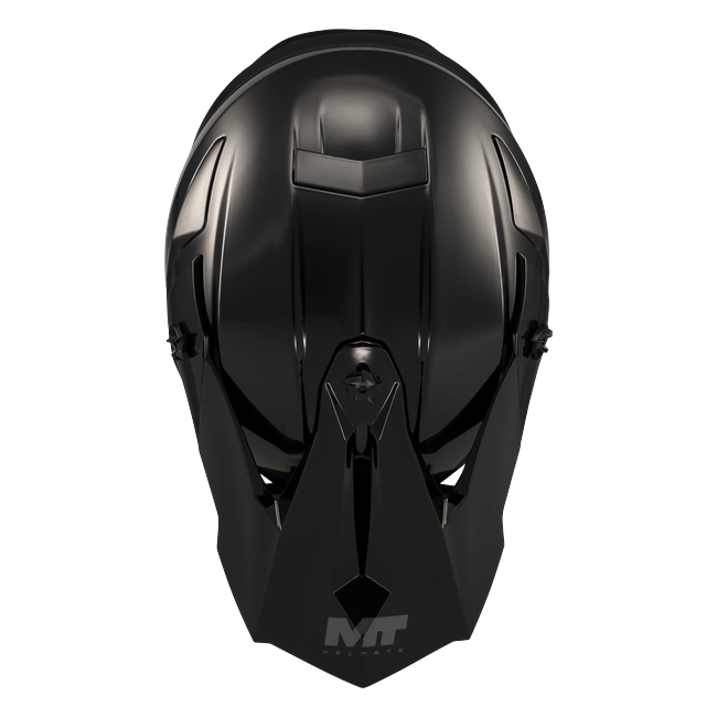 MT-Helmets Falcon S Pure A1 Motocross Helmet – Matt Black – additional view