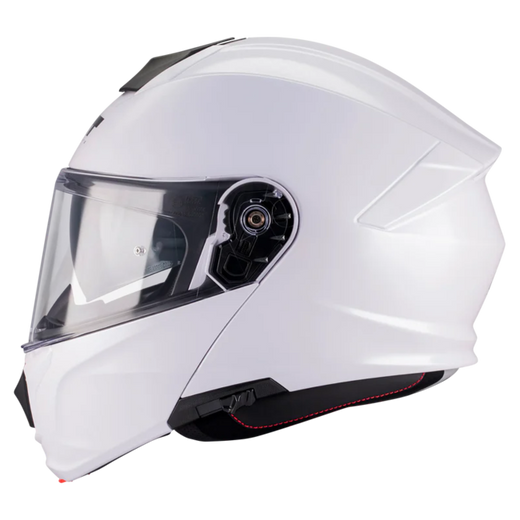 MT-Helmets Genesis R SV Pure A0 Flip-Up Helmet – Gloss White
