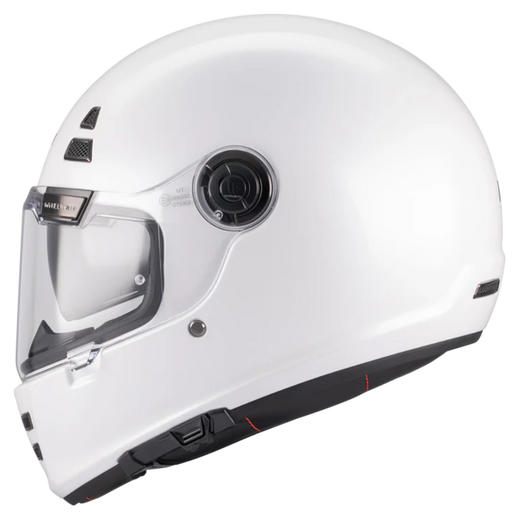 MT-Helmets Jarama SV Pure A0 Full-Face Helmet – Gloss White
