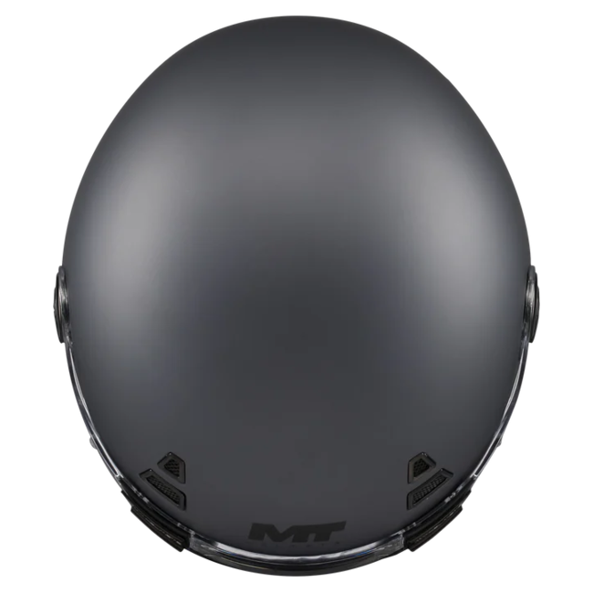 MT-Helmets Jarama SV Pure A2 Full-Face Helmet – Matt Grey – top view
