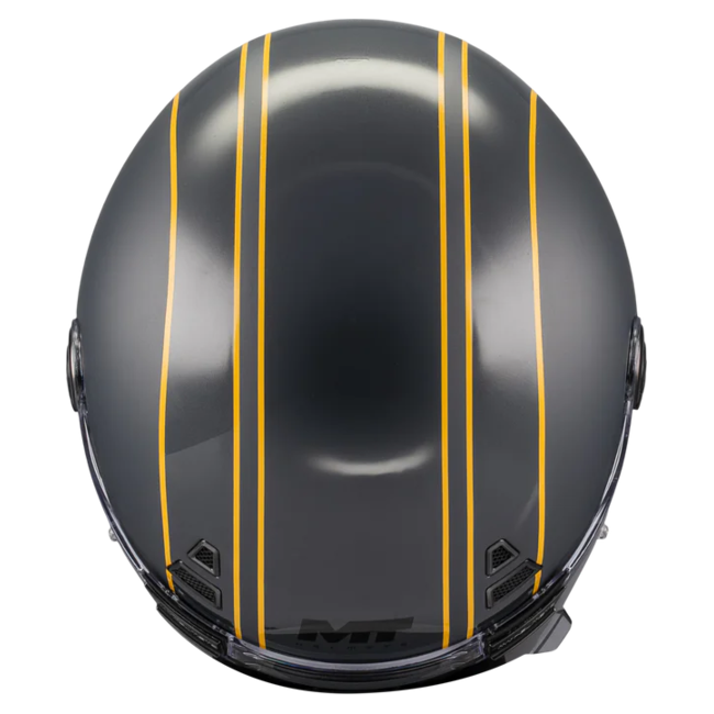 MT-Helmets Jarama SV Wild C2 Full-Face Helmet – Matt / Gloss – top view