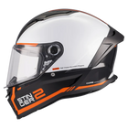 Core B0 – Gloss White/Orange