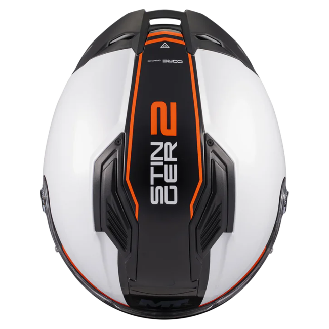 MT-Helmets Stinger 2 Core B0 Full-Face Helmet – Gloss – top view