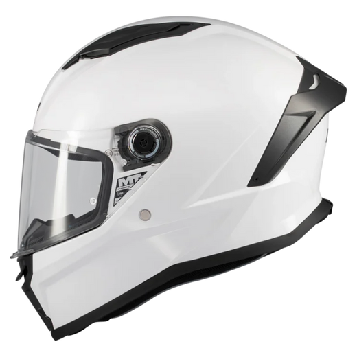 MT-Helmets Stinger 2 Pure A0 Full-Face Helmet – Gloss White Pearl