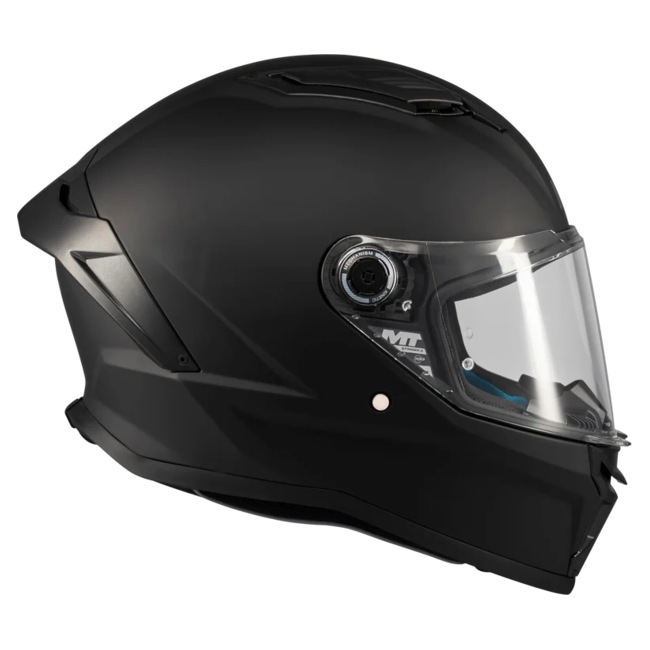 MT-Helmets Stinger 2 Pure A1 Full-Face Helmet – Matt Black – rear view