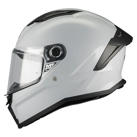 MT-Helmets Stinger 2 Pure A12 Full-Face Helmet – Gloss Grey