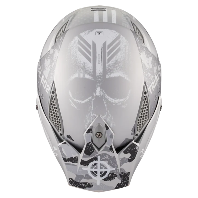 MT-Helmets Streetfighter SV S Belic A2 Convertible Helmet – Matt – top view