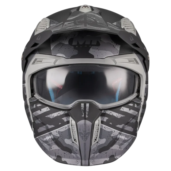 MT-Helmets Streetfighter SV S Belic B2 Convertible Helmet – Matt – front view