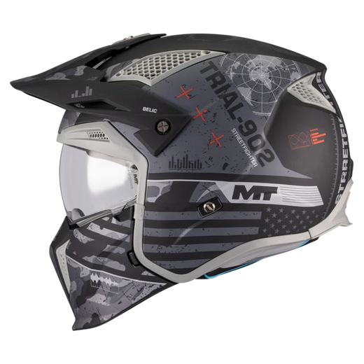 MT-Helmets Streetfighter SV S Belic B2 Convertible Helmet – Matt