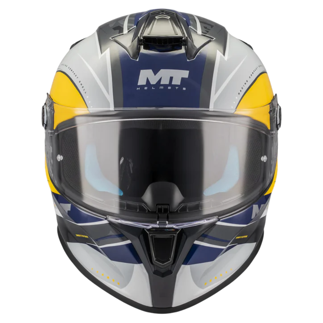 MT-Helmets Targo S Outside C3 Full-Face Helmet – Gloss – front view