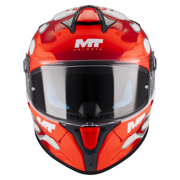 MT-Helmets Targo S Yamanaka 2025 A5 Full-Face Helmet – Gloss – front view