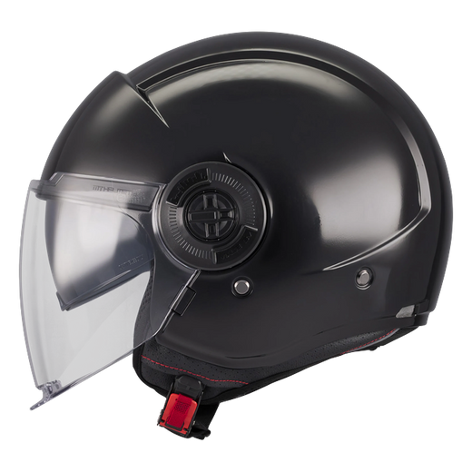 MT-Helmets Viale SV S Pure A1 Jet Helmet – Gloss Black