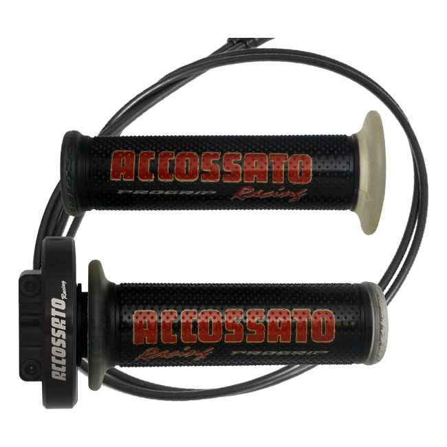 Accossato quick throttle MY004 for Yamaha R1, cap colour black