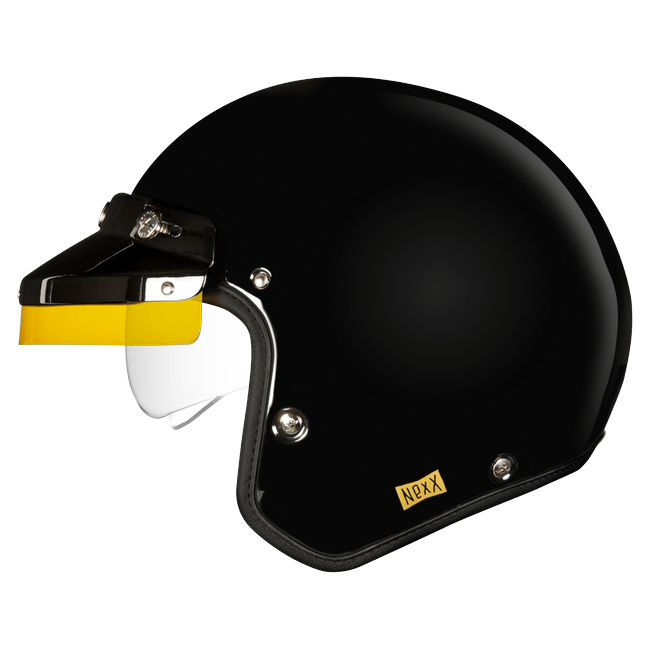 Nexx X.G30 Lagoon Black Gold Jet Helmet – side view