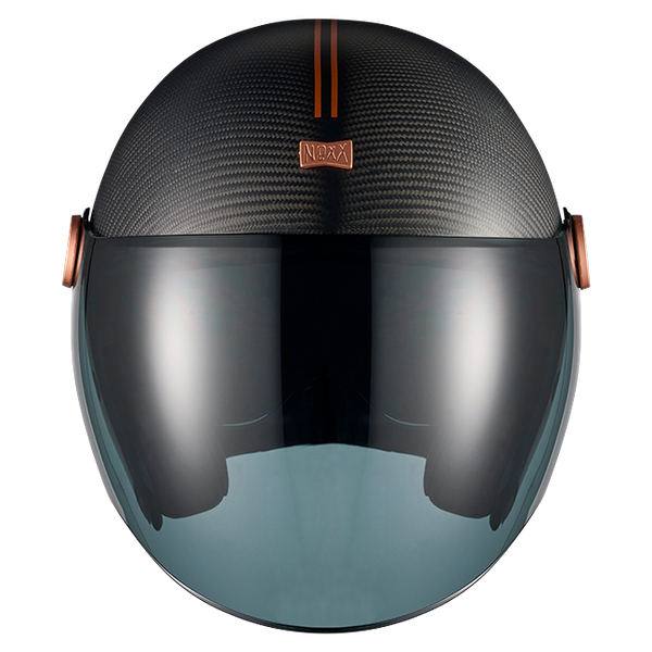 Nexx X.G30 Noiré Carbon Jet Helmet – front view