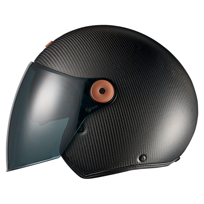 Nexx X.G30 Noiré Carbon Jet Helmet – profile view