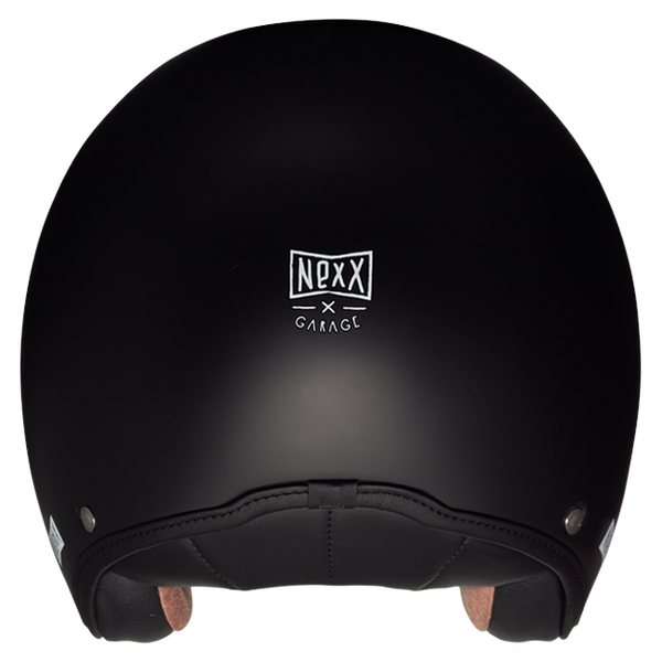 Nexx X.G30 Purist Black Jet Helmet – rear view