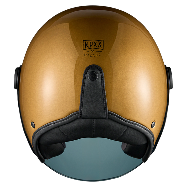 Nexx X.G30 Svelto Gold Jet Helmet – rear view