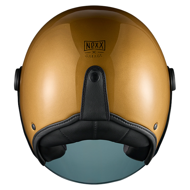 Nexx X.G30 Svelto Gold Jet Helmet – rear view