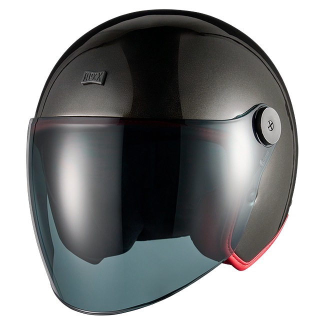 Nexx X.G30 Svelto Metal Black Jet Helmet – front three-quarter view