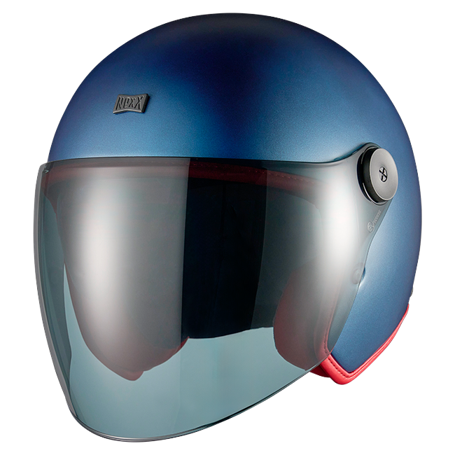Nexx X.G30 Svelto Turquoise Blue MT Jet Helmet – front three-quarter view
