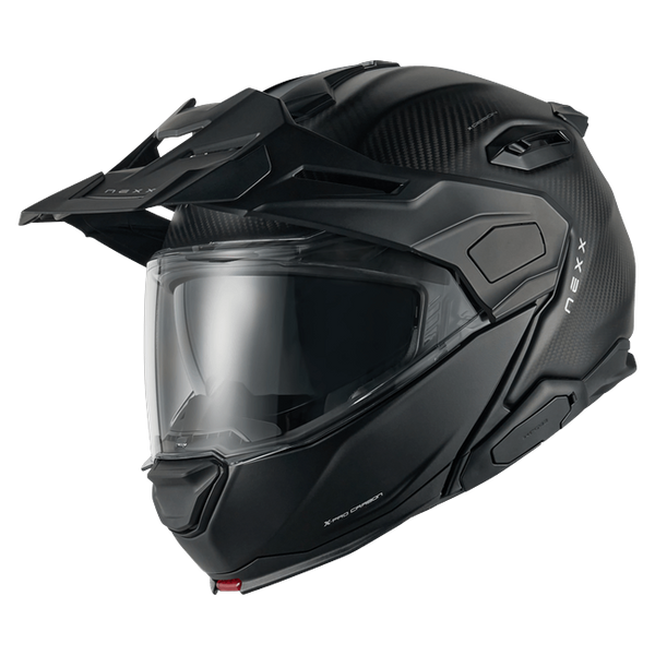 Nexx X.LIFECOUNTRY Zero Pro Carbon Adventure Flip-Up Helmet – front three-quarter view