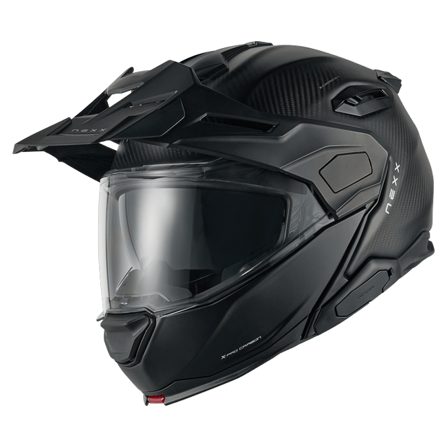Nexx X.LIFECOUNTRY Zero Pro Carbon Adventure Flip-Up Helmet – front three-quarter view