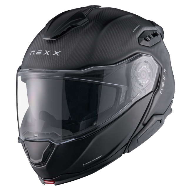 Nexx X.LIFETOUR Zero Pro Carbon Touring Flip-Up Helmet – front three-quarter view