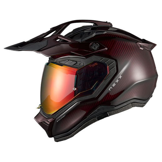 Nexx X.RALLY Namib Carbon Red Adventure Helmet