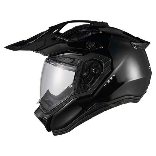 Nexx X.RALLY Plain Black Adventure Helmet