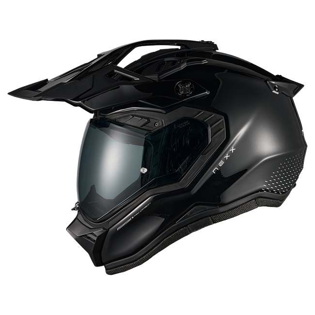 Nexx X.RALLY PRO Carbon Black Adventure Helmet – side view