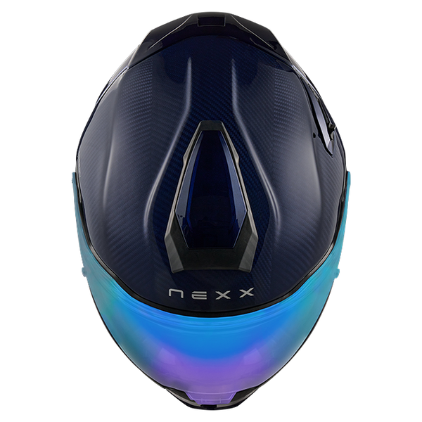 Nexx X.TR Atlantic Carbon Sport Touring Helmet – top view