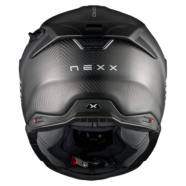 Nexx X.TR Zero Pro Carbon Sport Touring Helmet – rear view