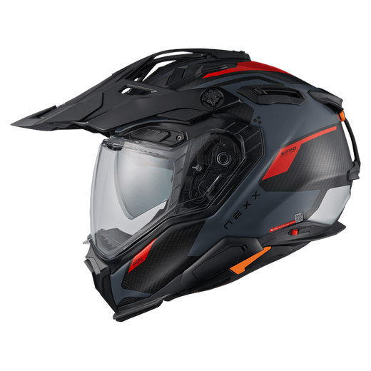 Nexx X.WED3 KEYO Grey Red Adventure Helmet