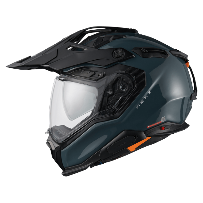 Nexx X.WED3 Wild Pro Grey Adventure Helmet – side view