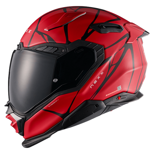 Nexx X.WST3 B-Side Red Black Street Helmet