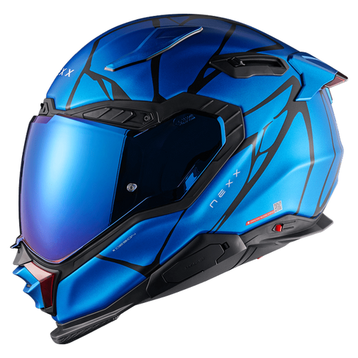 Nexx X.WST3 B-Side Sky Blue Black Street Helmet