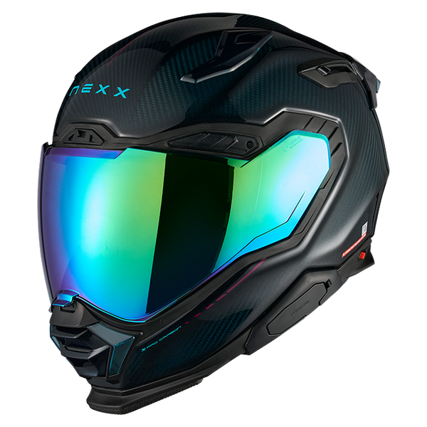 Nexx X.WST3 Hadal Carbon Street Helmet – front three-quarter view