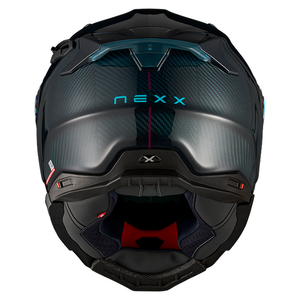 Nexx X.WST3 Hadal Carbon Street Helmet – rear view