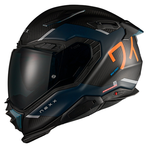 Nexx X.WST3 Manga Orange Blue Street Helmet