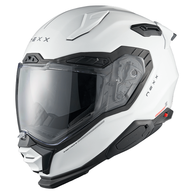 Nexx X.WST3 Plain White Pearl Street Helmet – front view