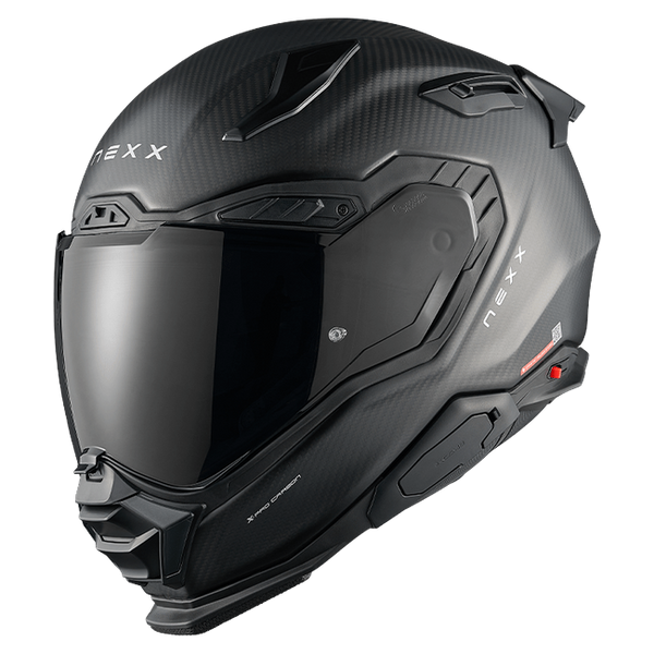 Nexx X.WST3 Zero Pro Carbon Street Helmet – front three-quarter view